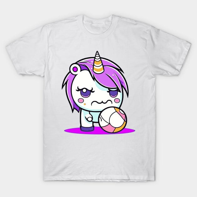 Angry Unicorn T-Shirt by JoeStylistics